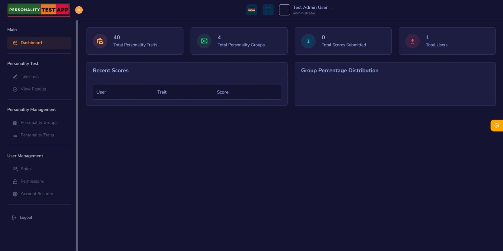 PTA documentation screenshot